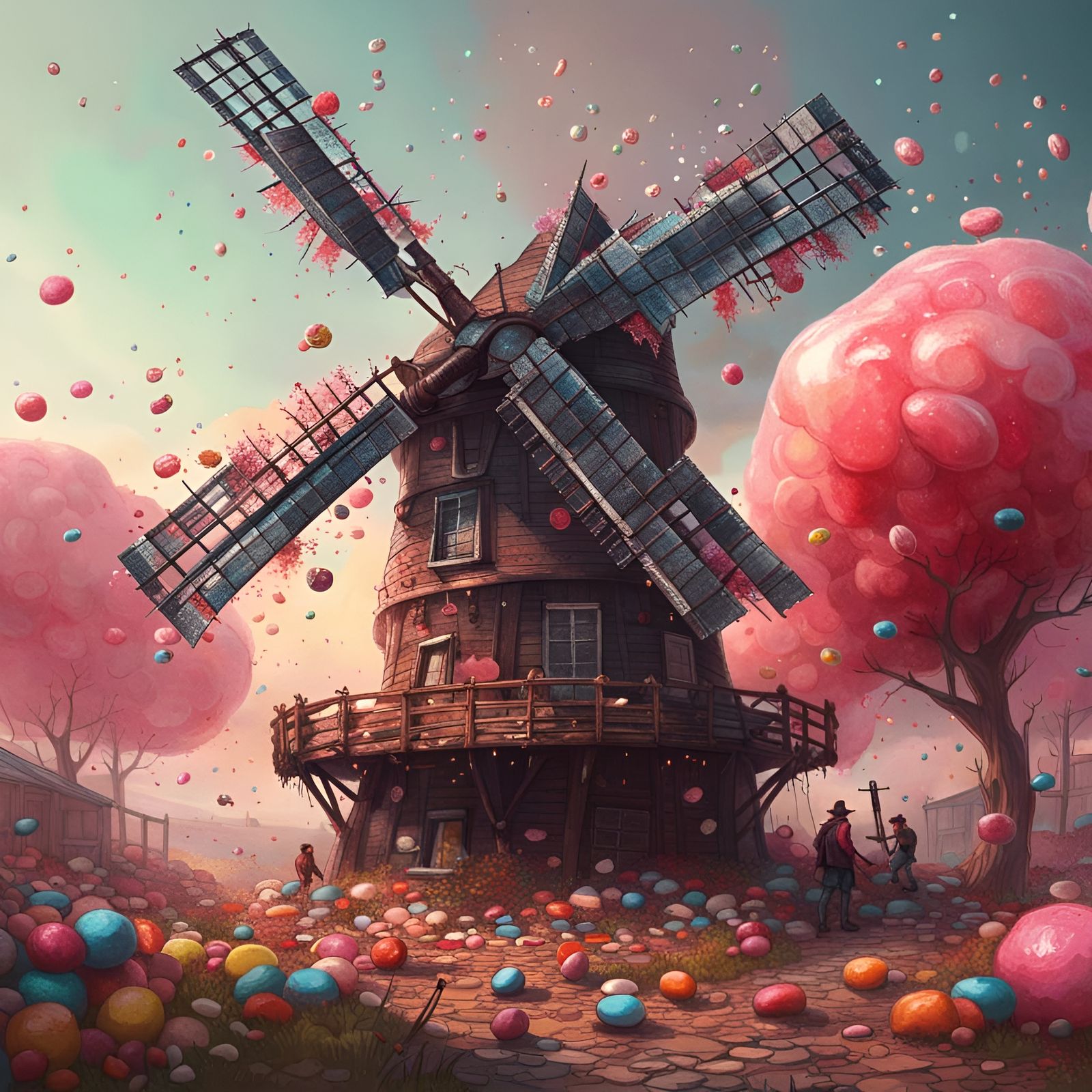 Candy Windmill