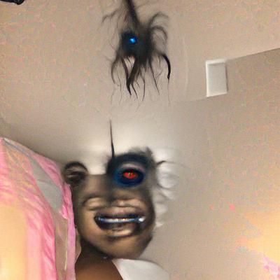 Nightmarish Sleep Paralysis Demon Illustration