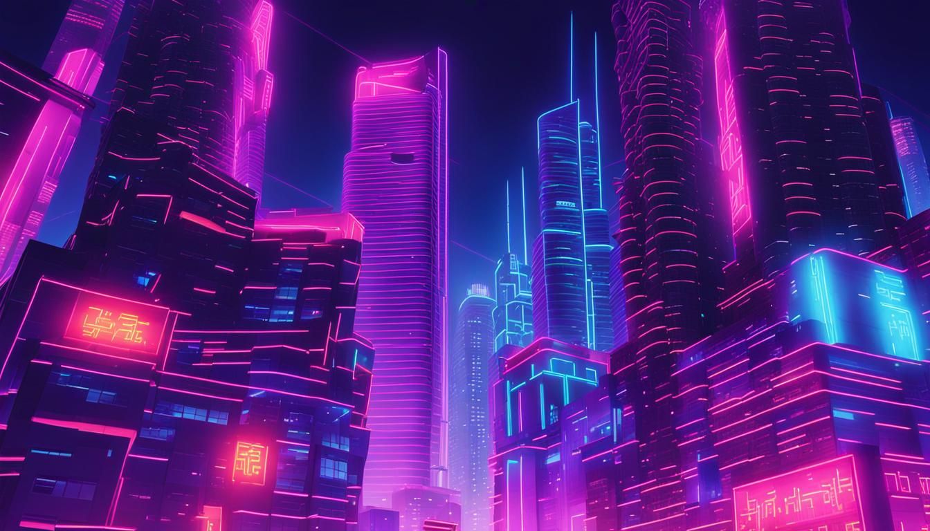 Neon Cyberpunk Cityscape Inspired by Blade Runner