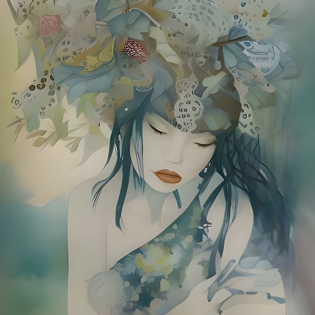 Abstract Blend of Indeterminate Forms