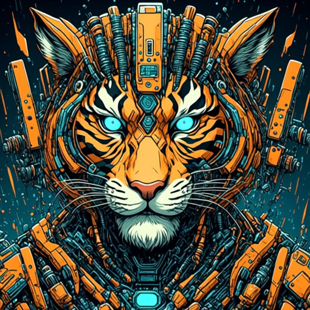 Cybernetic Robot Tiger