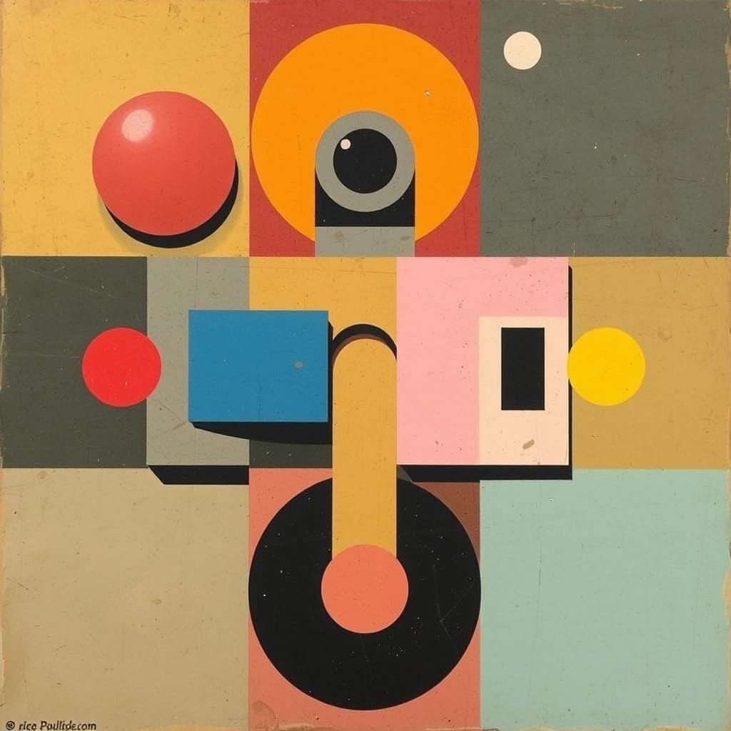 Brutalist Art in the Style of Eduardo Paolozzi