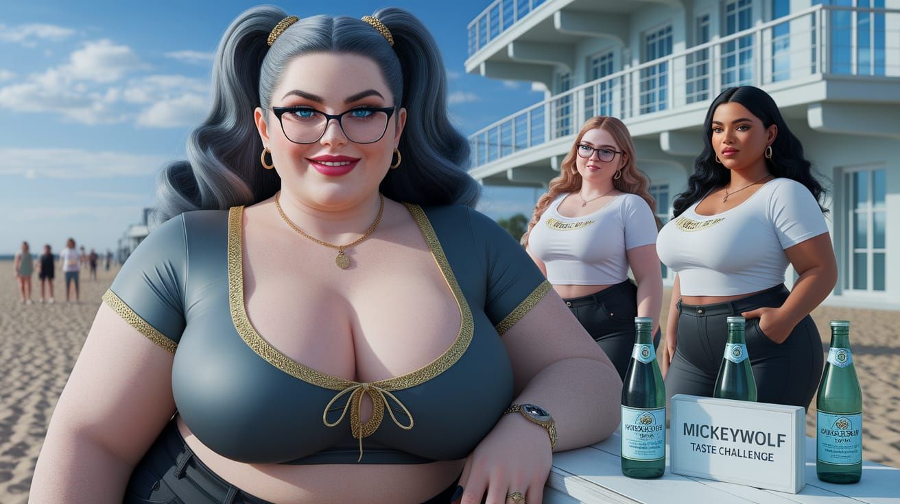 Stunningly Beautiful Girls Participate in the MickeyWolf Ton...