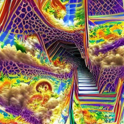 Psychedelic Fractal Passage