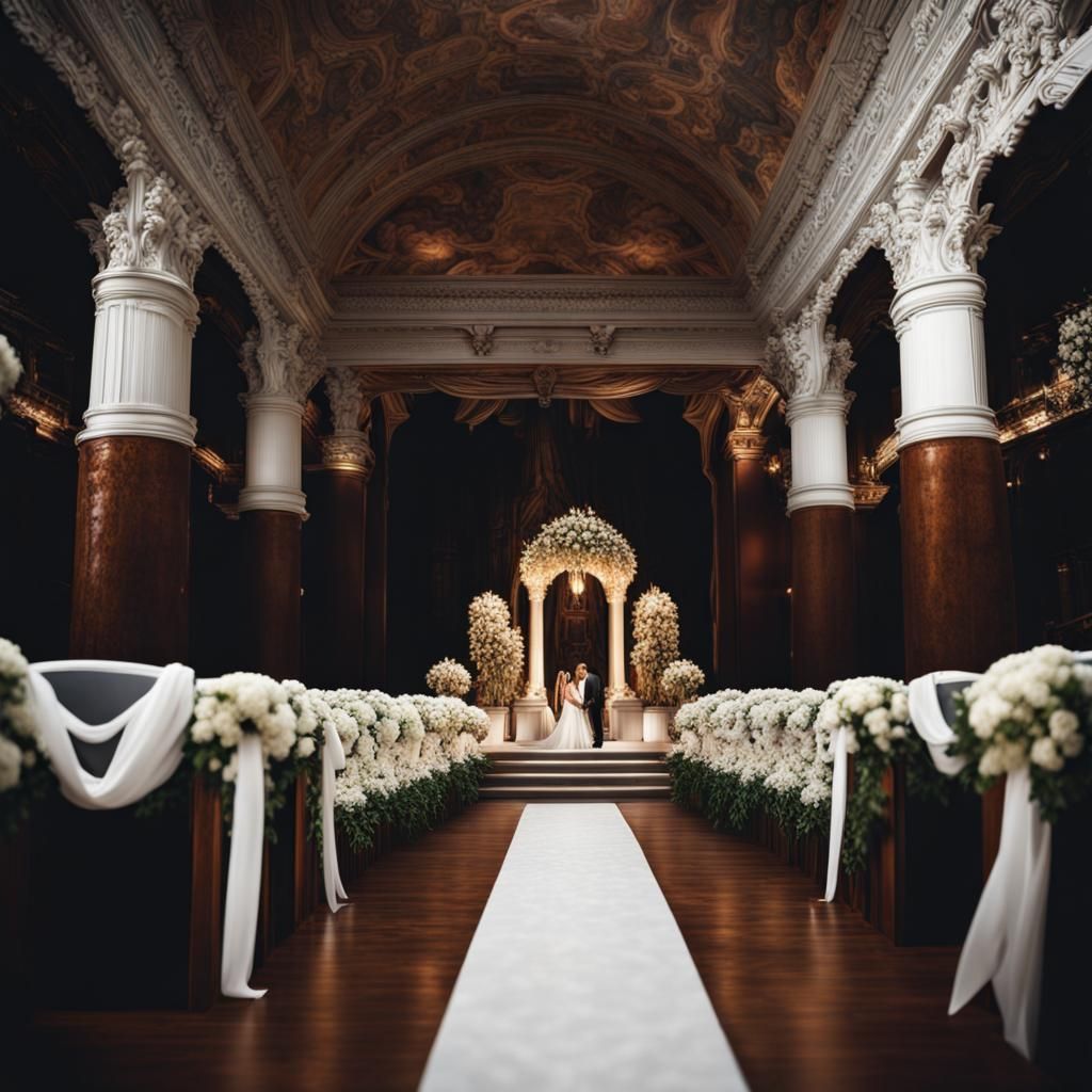 Detailed Ceremony in Hyperrealistic Style