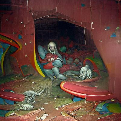 weirdcore abandoned play place