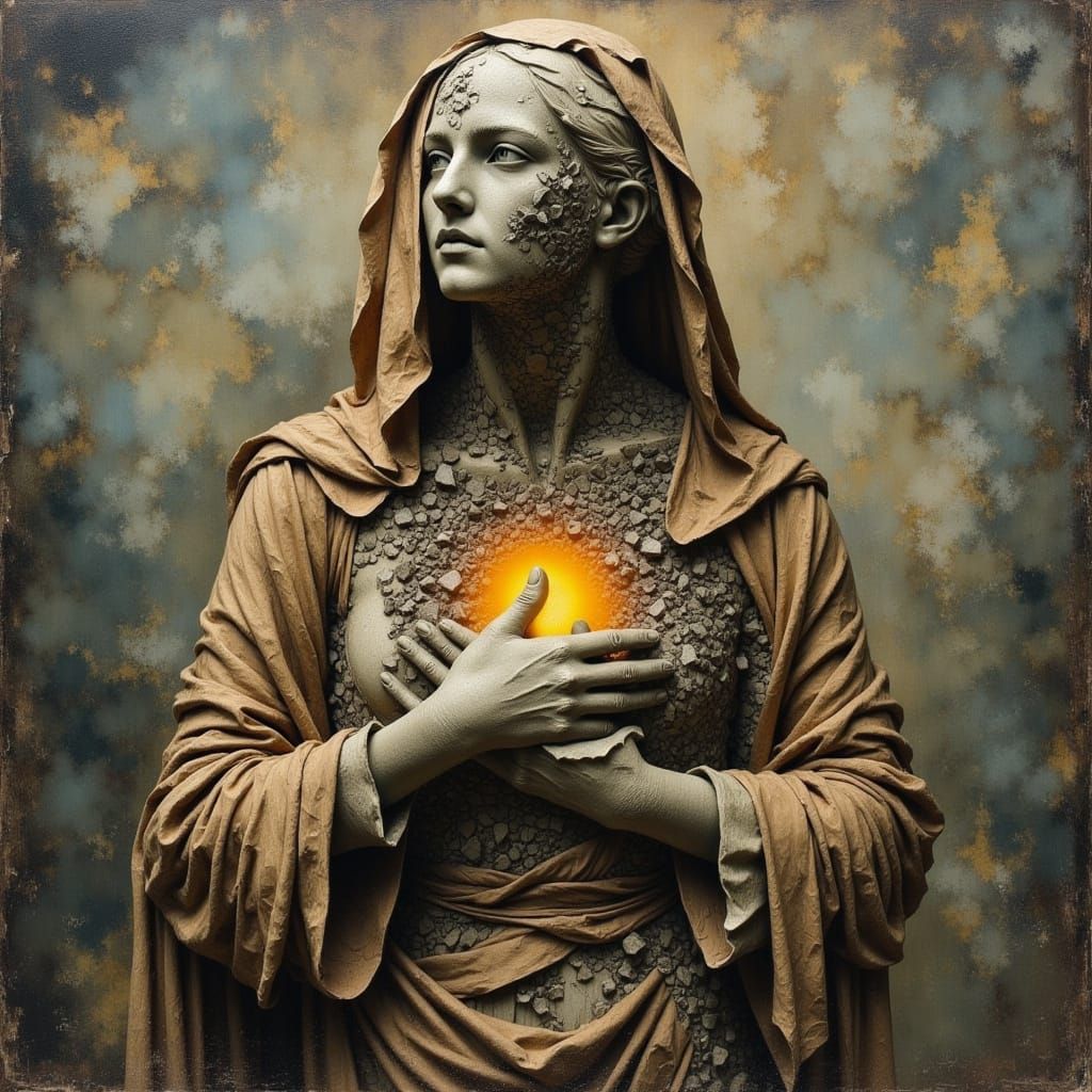 We are all broken, that's how the light gets in