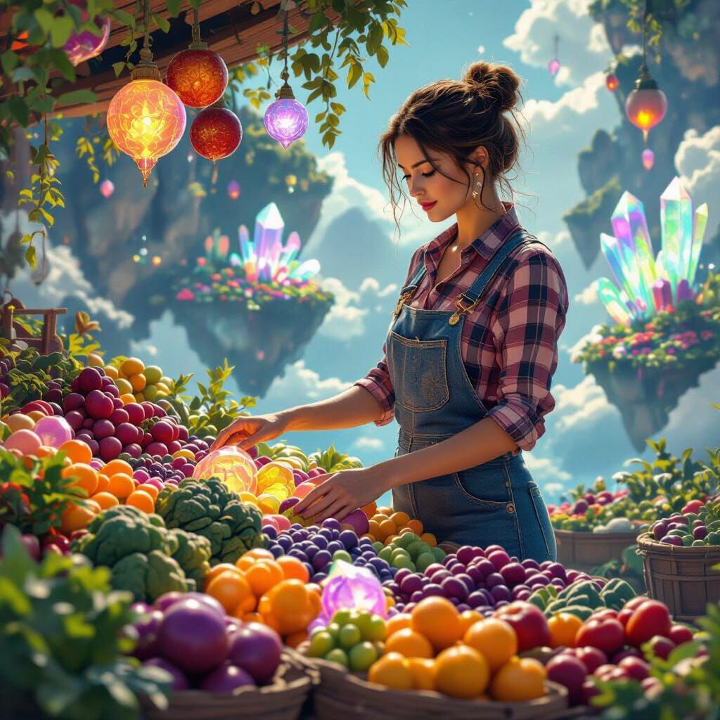 Celestial Farmstand on Floating Island