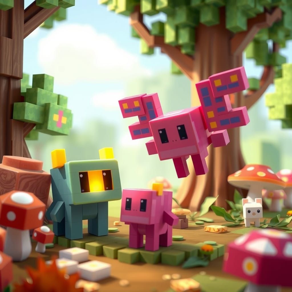 The Squarelings: Modular Creatures