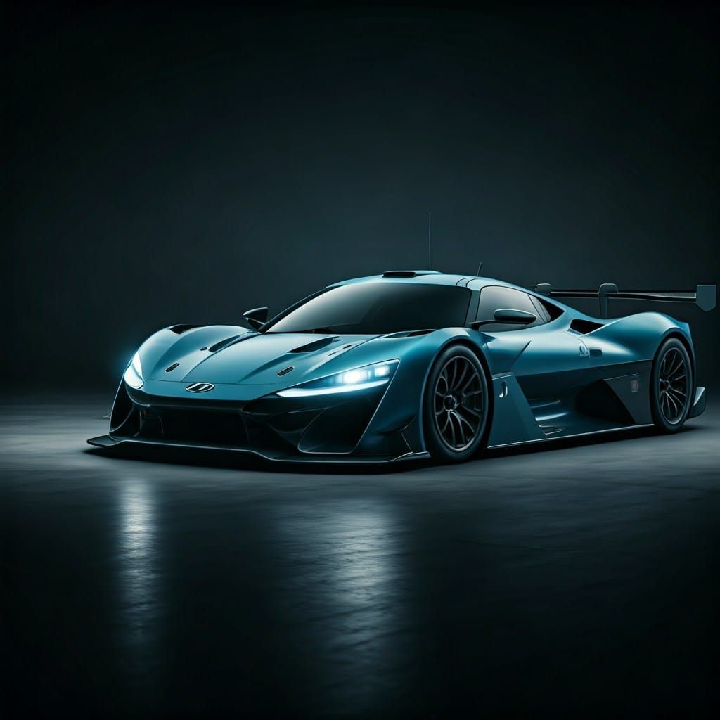 Hyundai RN22 Le Mans Concept Car in Studio