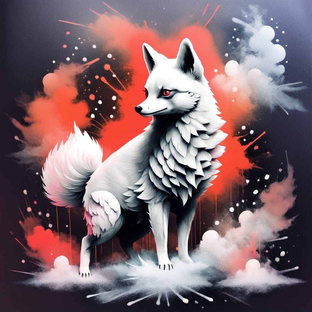 Neon Ink Design: Lucid Masterpiece Concept