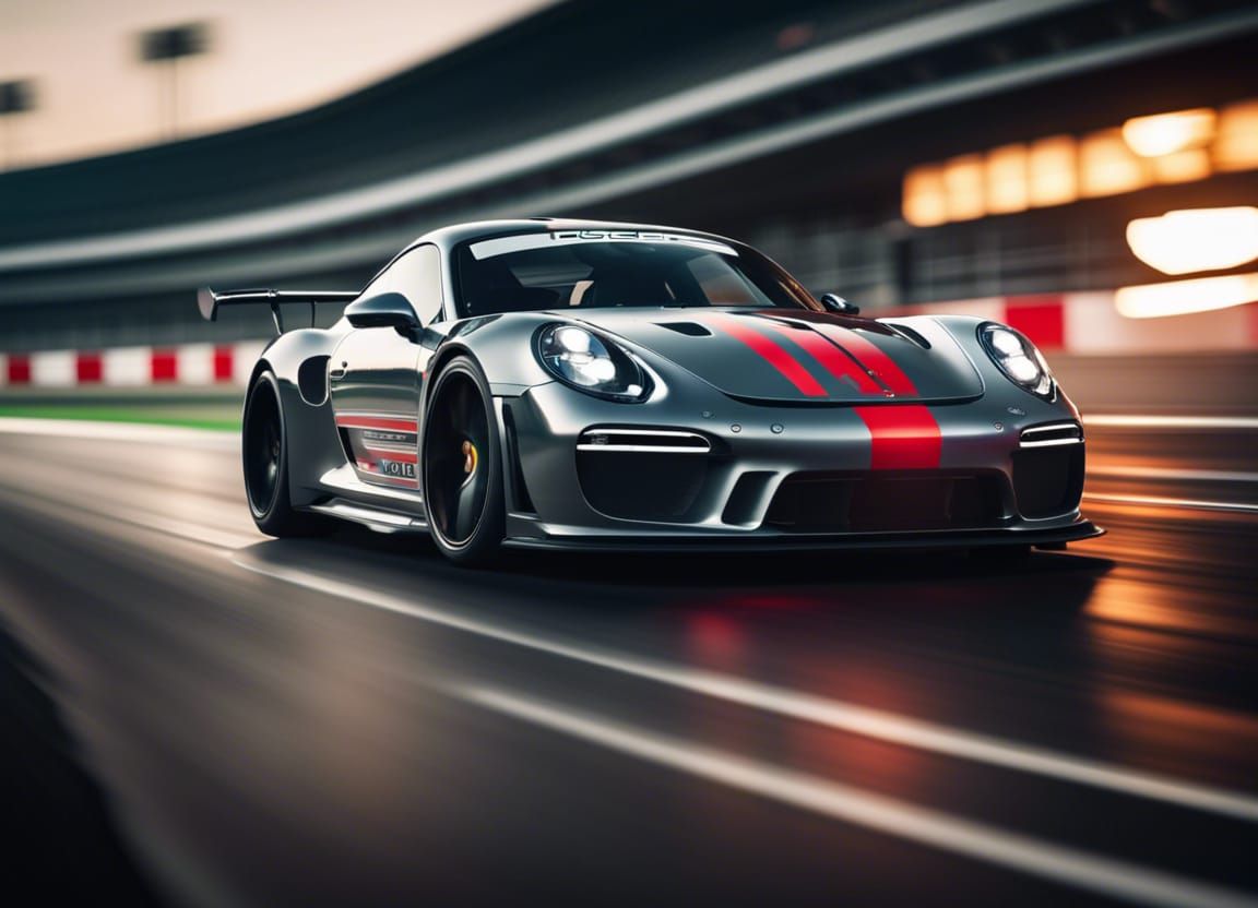 Porsche Racetrack: Vivid 4K Ultra High Resolution