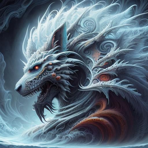 Psychedelic Drag Race with Fibonacci Spirals