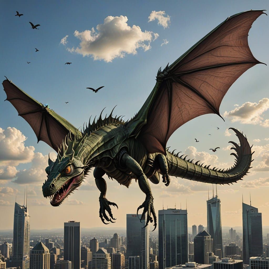 Mechanical Flyzilla Soars Through the Skies