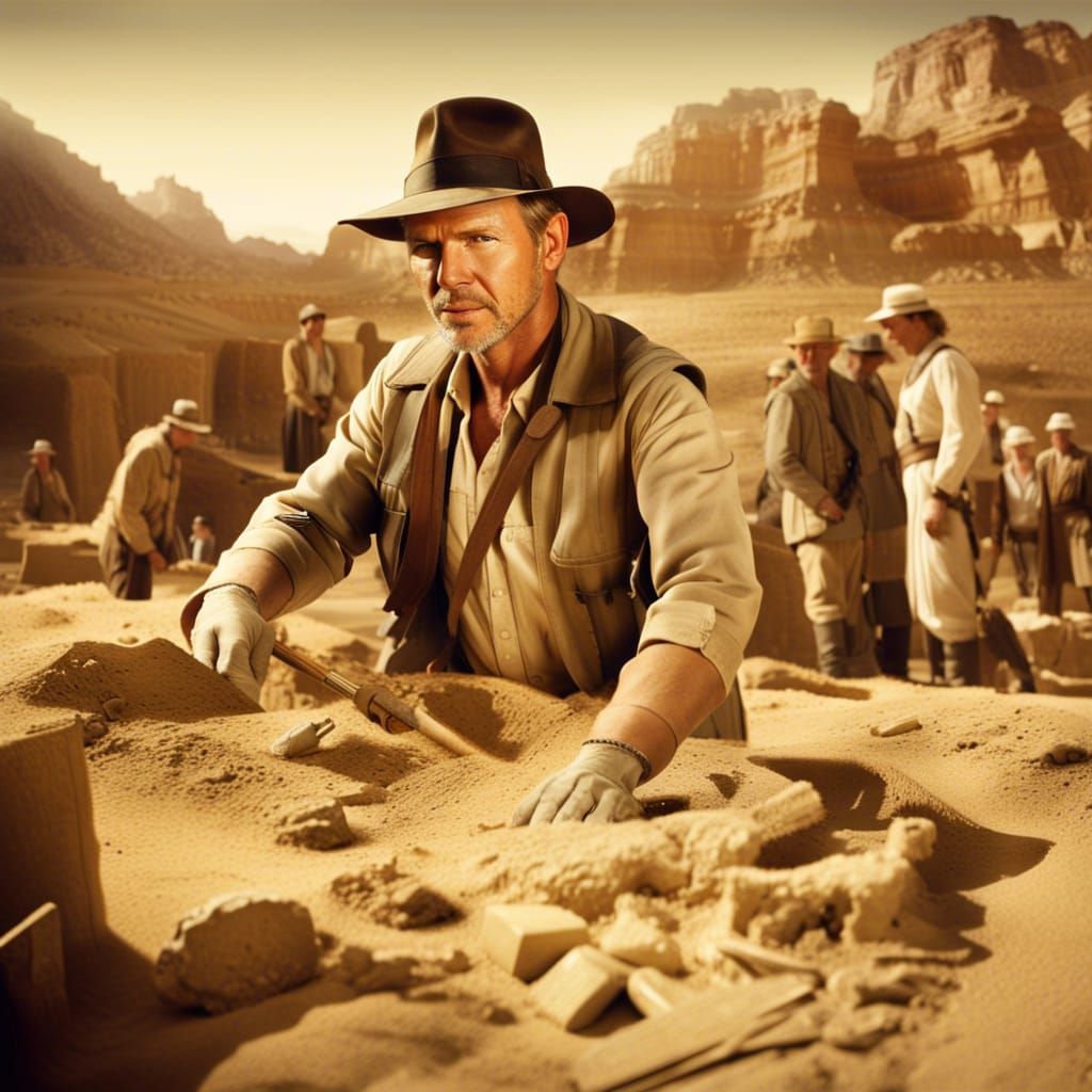 Indiana Jones and the Lost Ark: Matte Painting