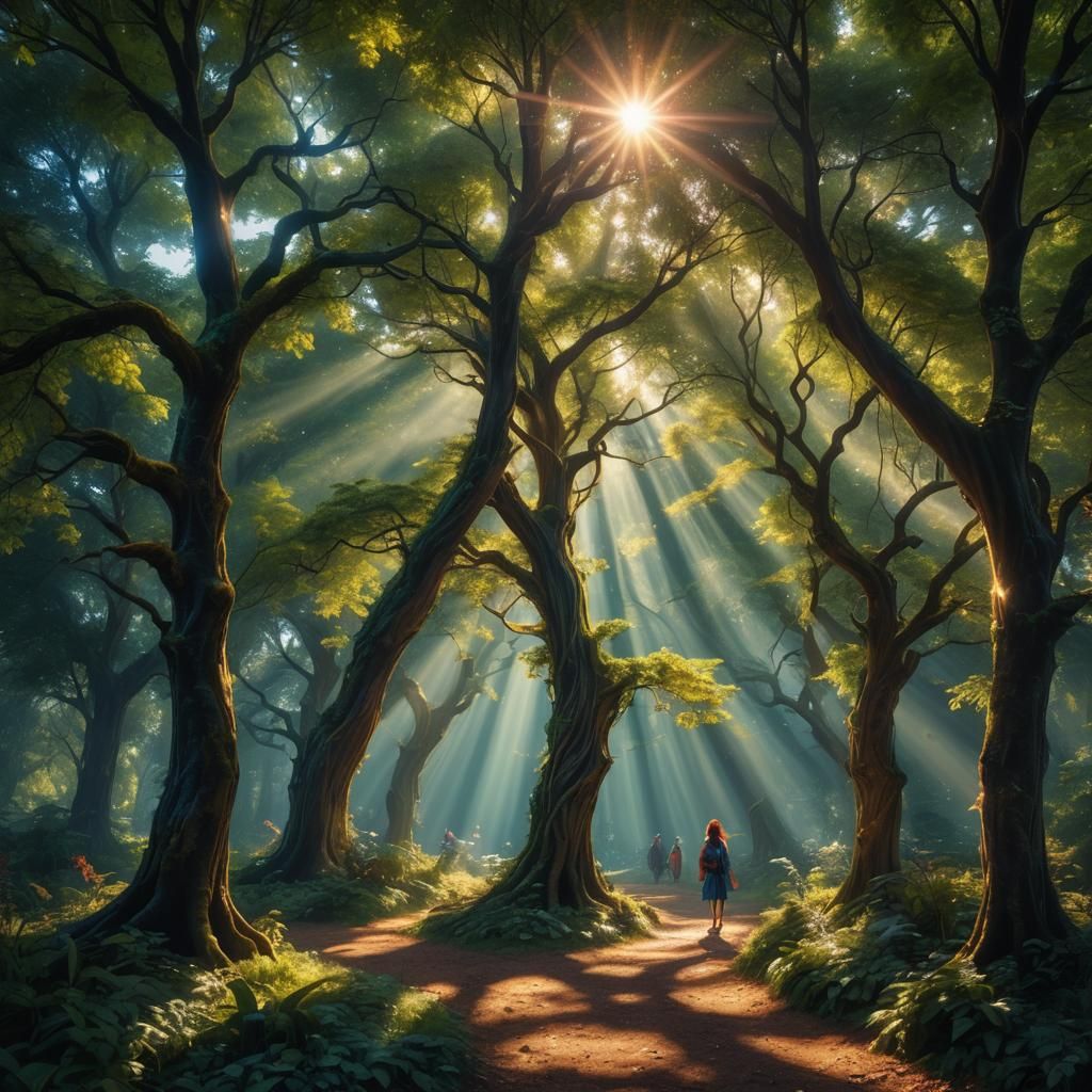 That surreal but perfect forest walk