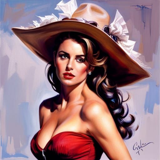 Penélope Cruz as Wild West Cowgirl