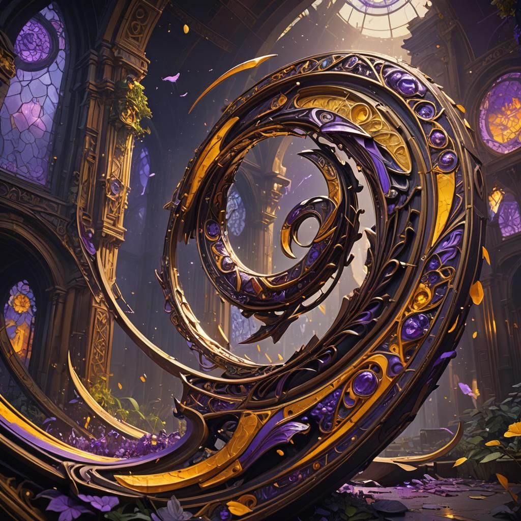 Boomerang Masterpiece in Dark Fantasy Style