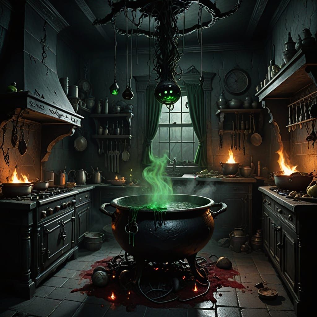 A cursed kitchen