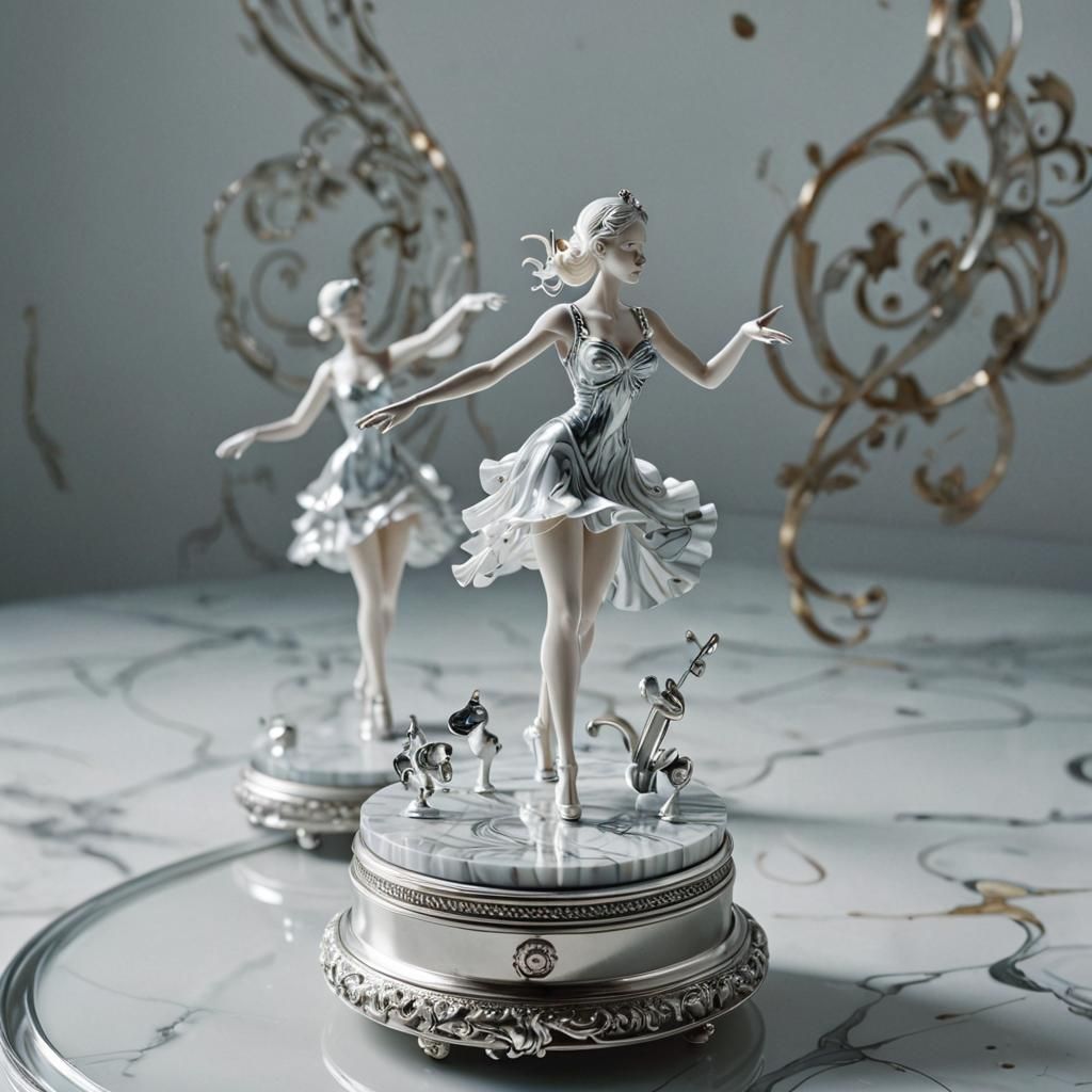 Surreal Fantasy Orchestra in Dreamy Style