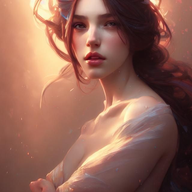 Detailed Portrait of a Beautiful Princess in 8K