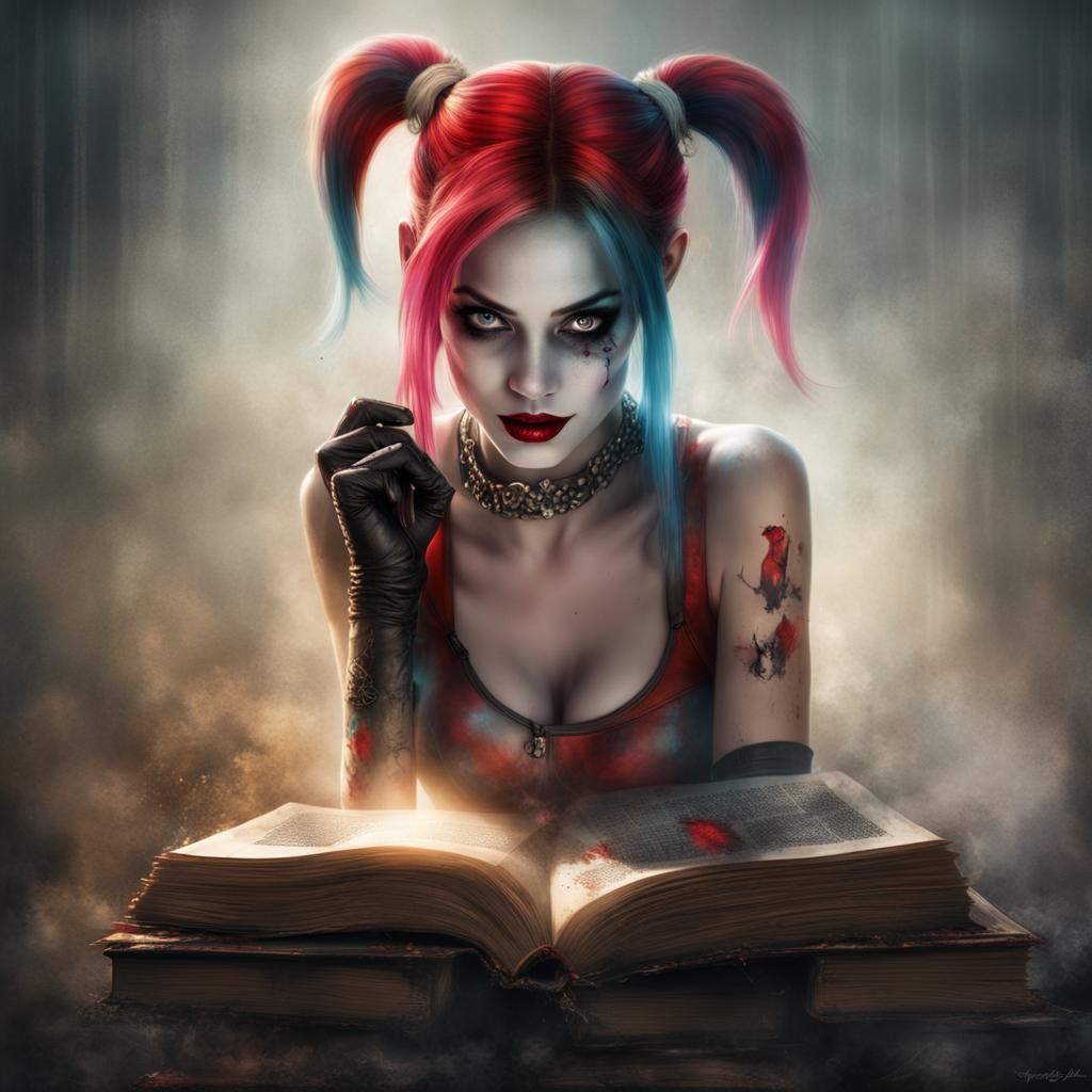 Harley Quinn, scary