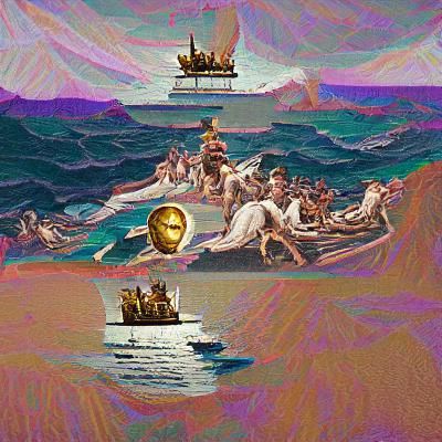 Minimalist Odyssey Illustration