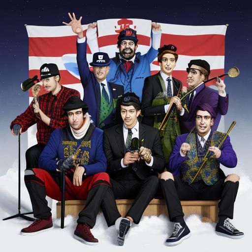 Humorous Meme Slang Concept Art