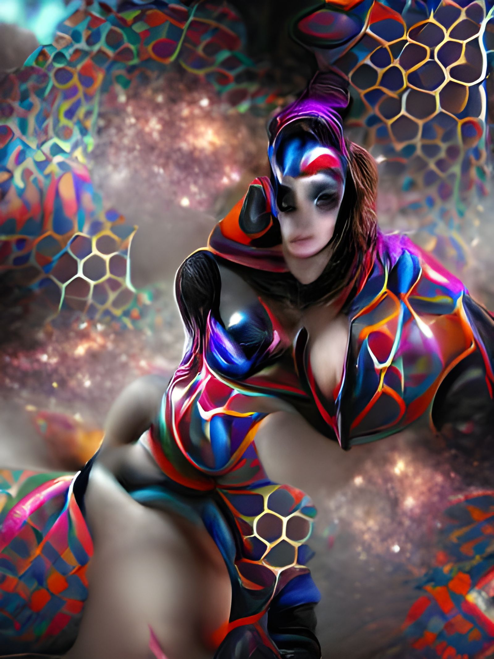 Hyperspace Jester Girl