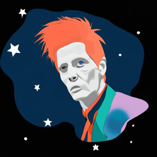 David Bowie in Space: A Cosmic Portrait