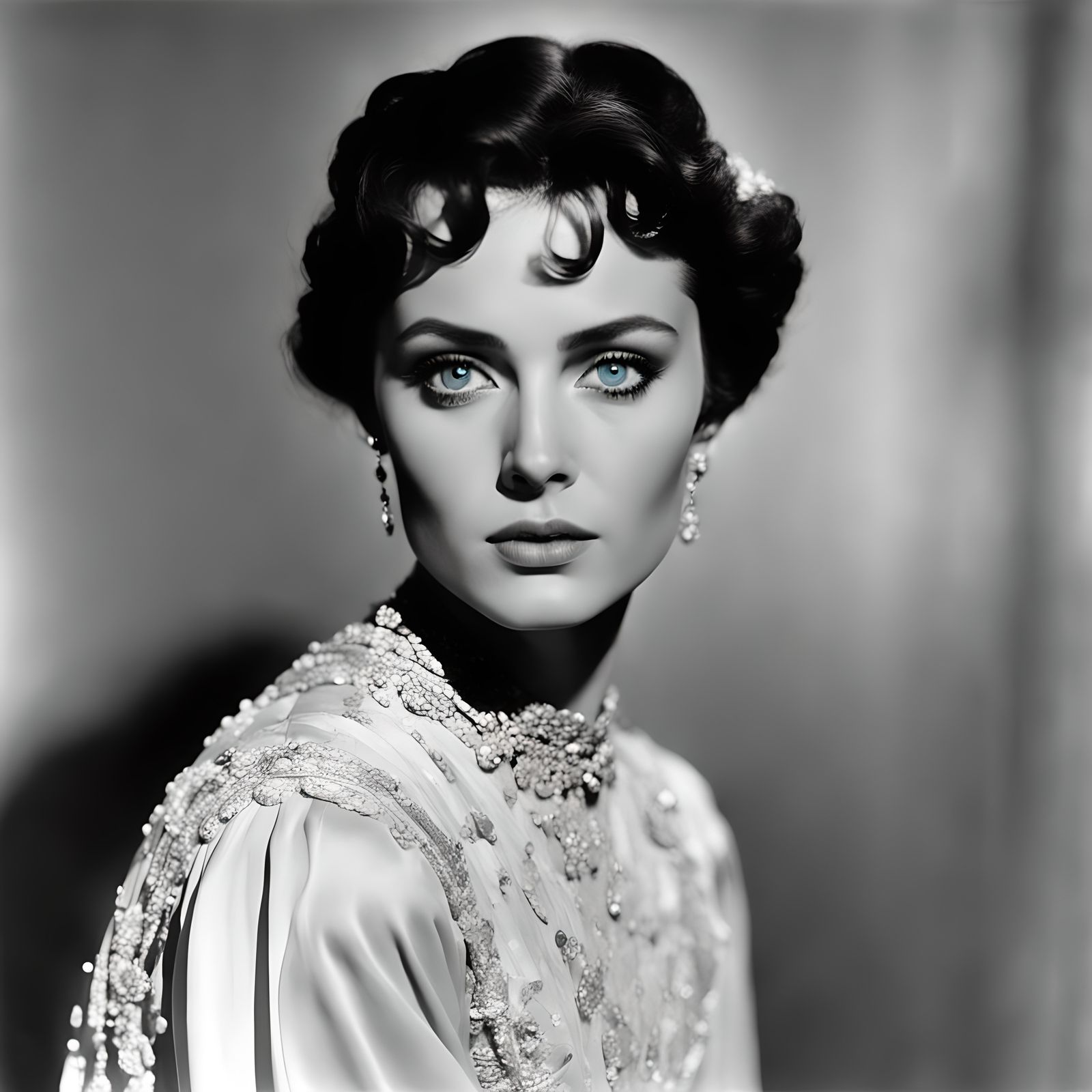 Beautiful Woman with a Hint of Cruelty