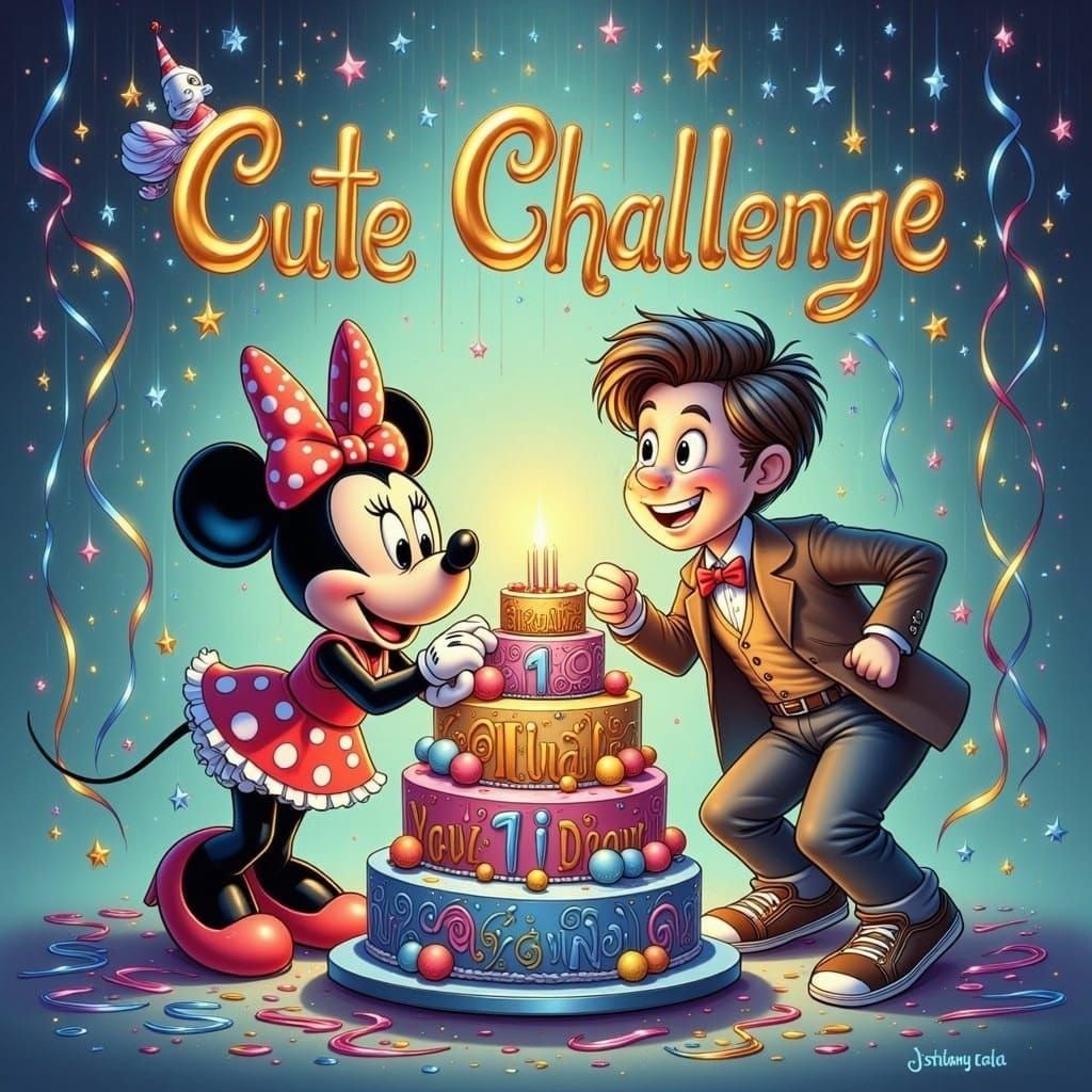 Minnie Mouse and Doctor Who's Birthday Party