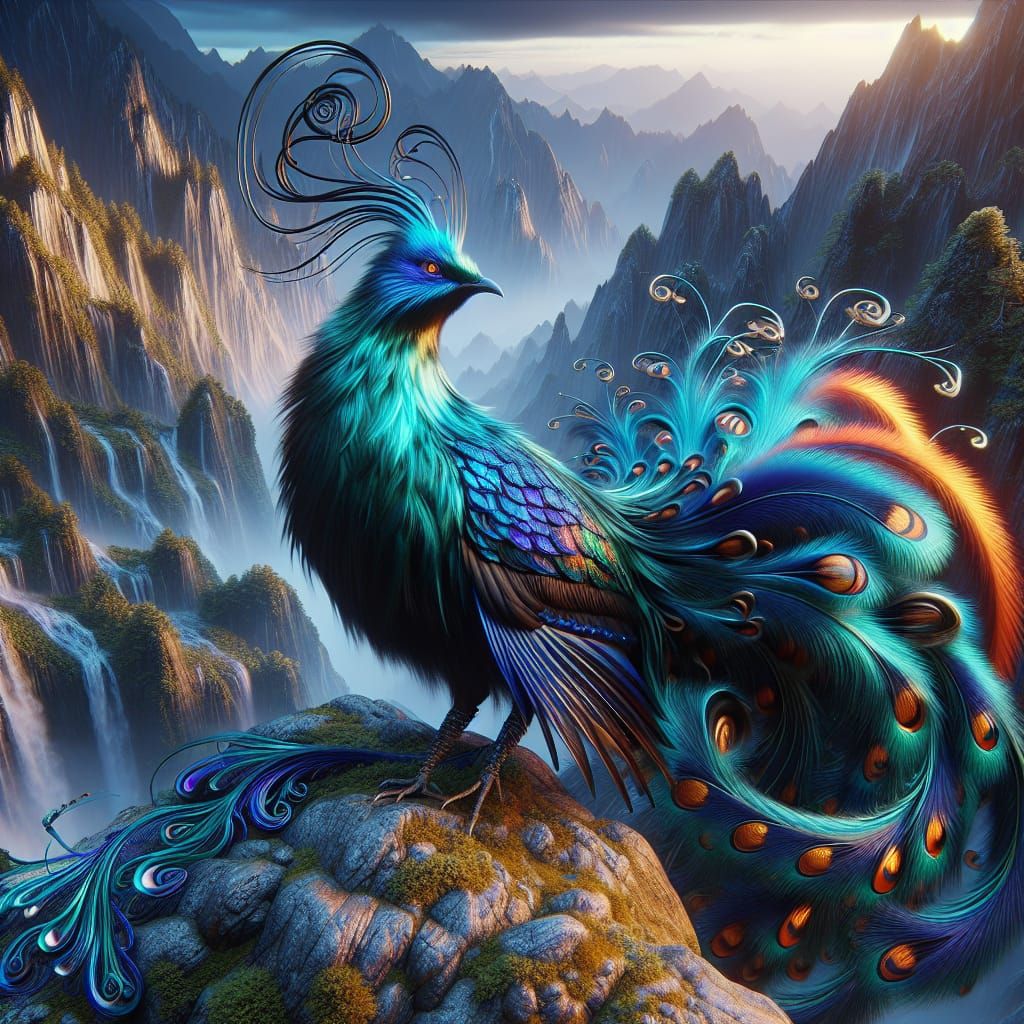 Himalayan Monal Courtship Display in Unreal Engine