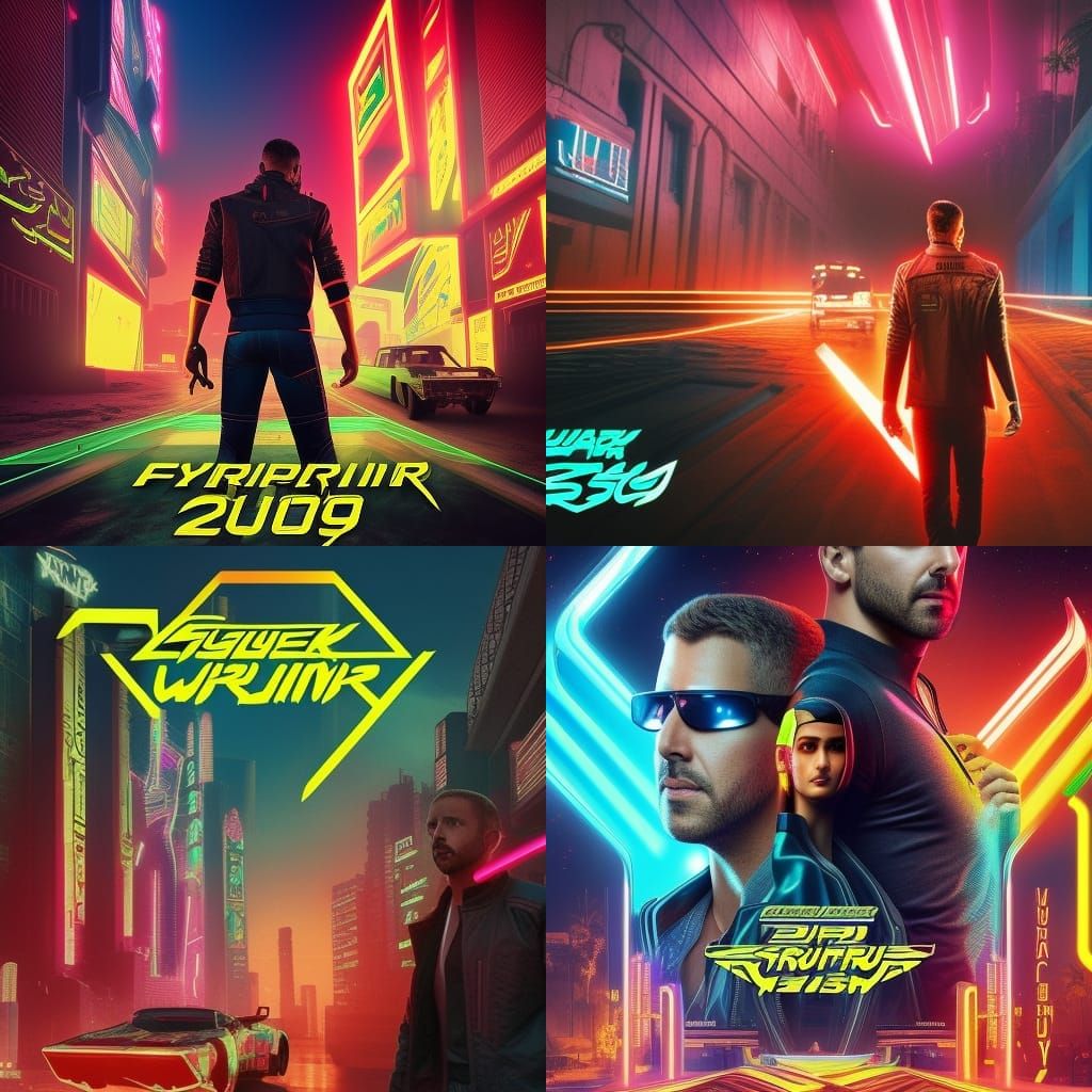 Cyberpunk Egypt 2099: Neon Metropolis