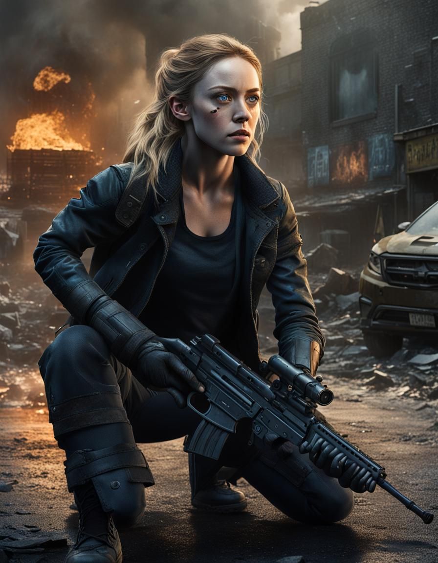 Sydney Sweeney as The Punisher: Artstation Fantasy