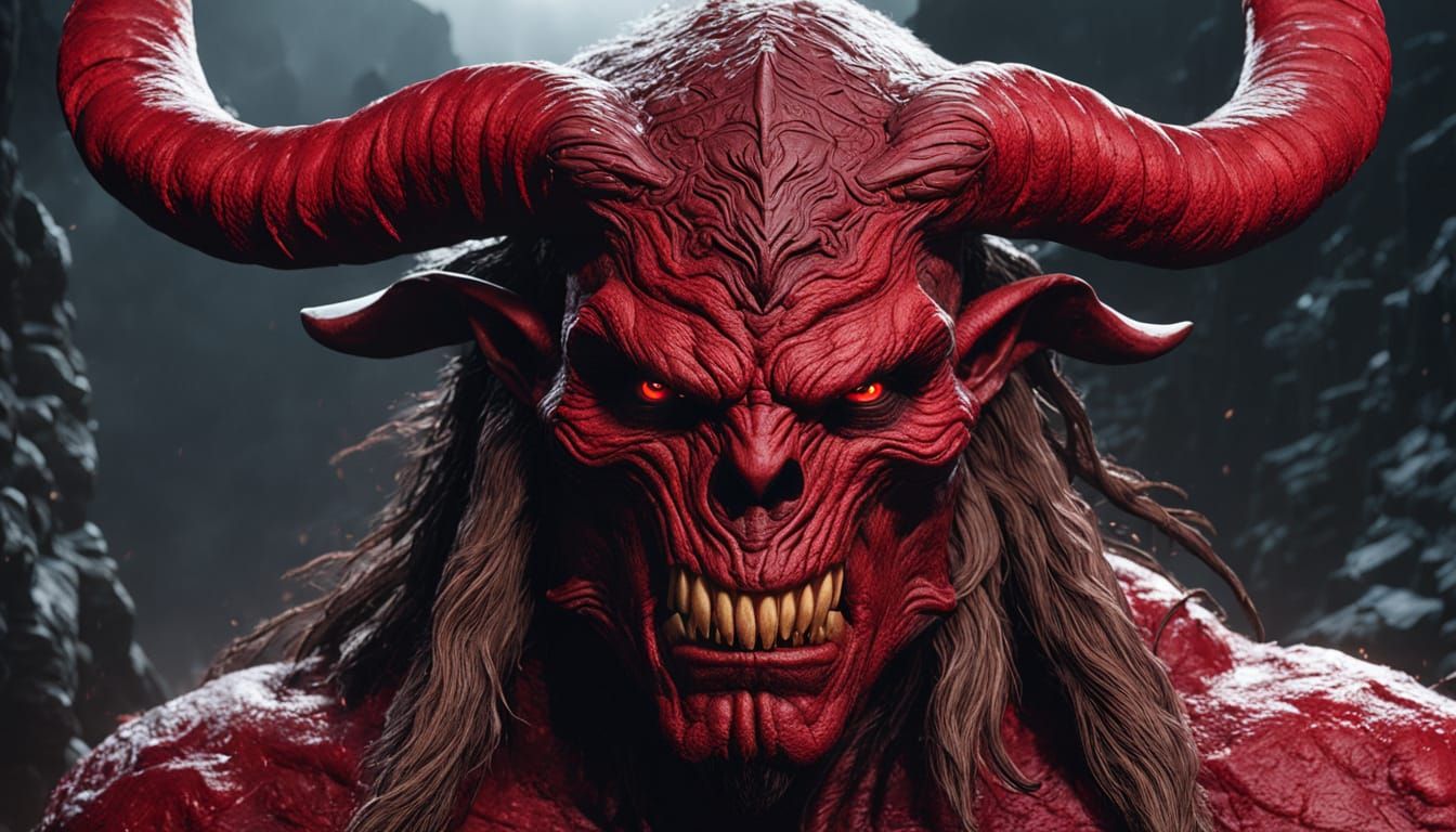 Wendigo: An Ominous Native American Spirit in Hyperrealistic...