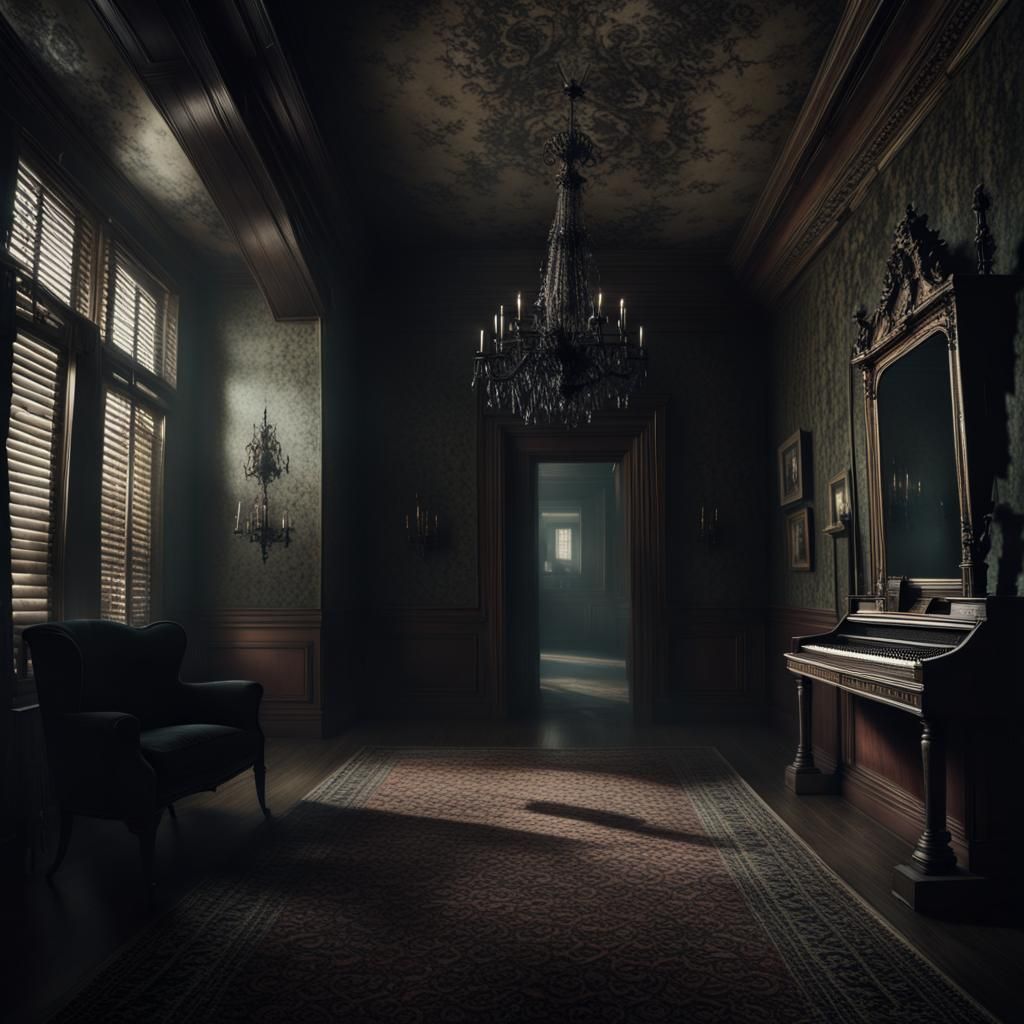 Creepy Dark Wallpaper: American Horror Story Inspiration