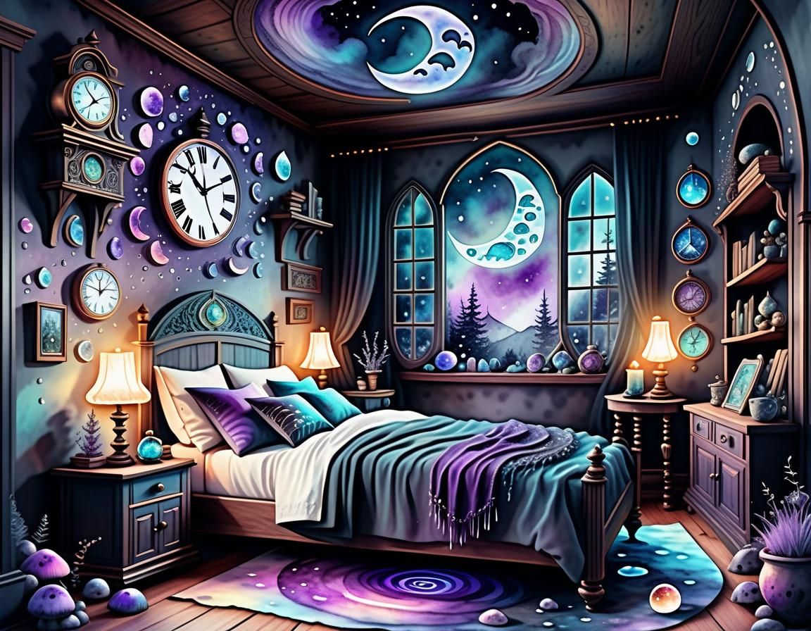 Whimsical Timeless Scenes in Enchanting Watercolour Style