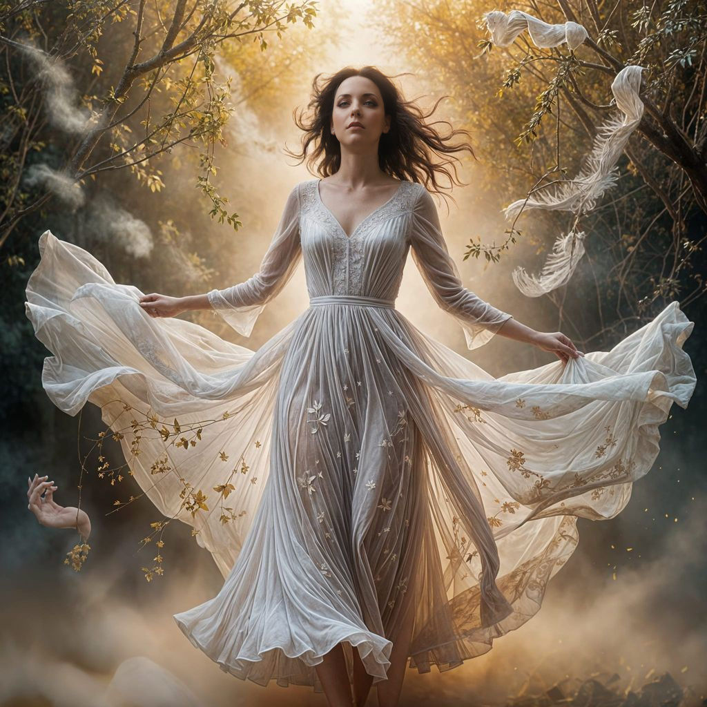 AI Generated Image: Evanescence