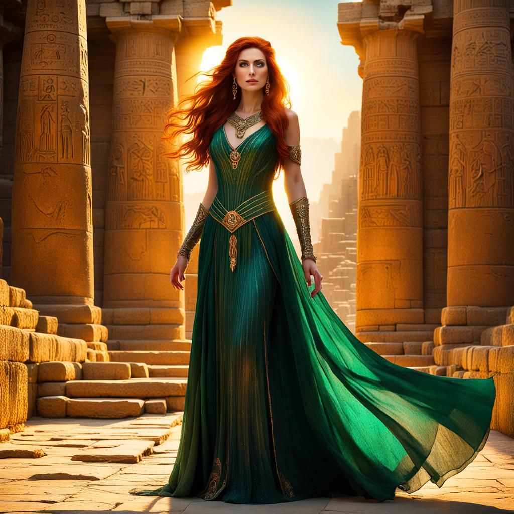 An enchanting sorceress