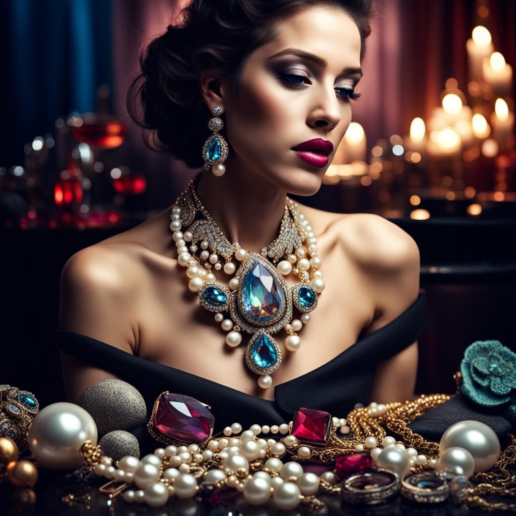 Glistening Jewellery and Aquarium-Inspired Cosmetics