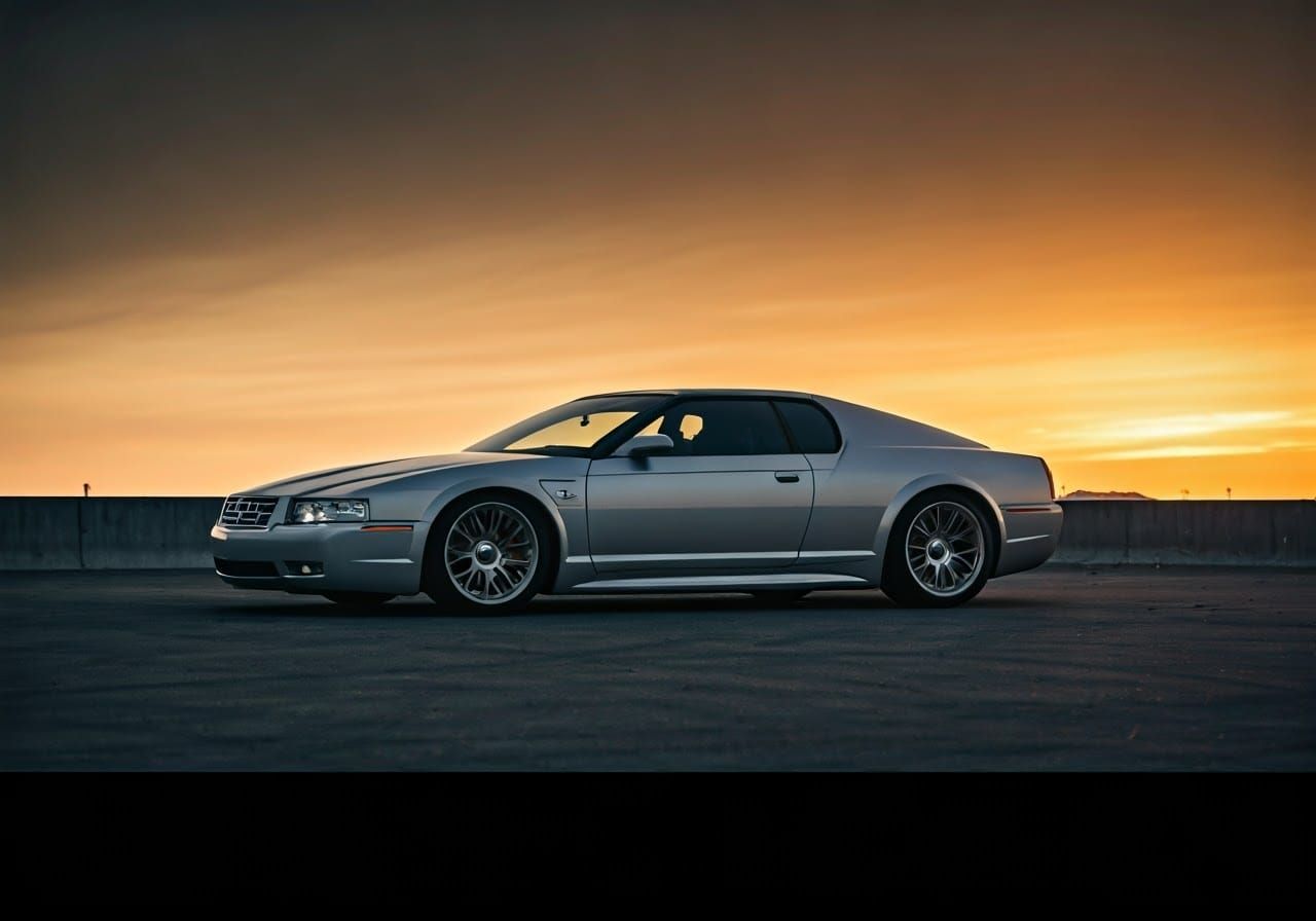 Elegant 1998 Cadillac Zagato GTO Concept in Retro-Futuristic...