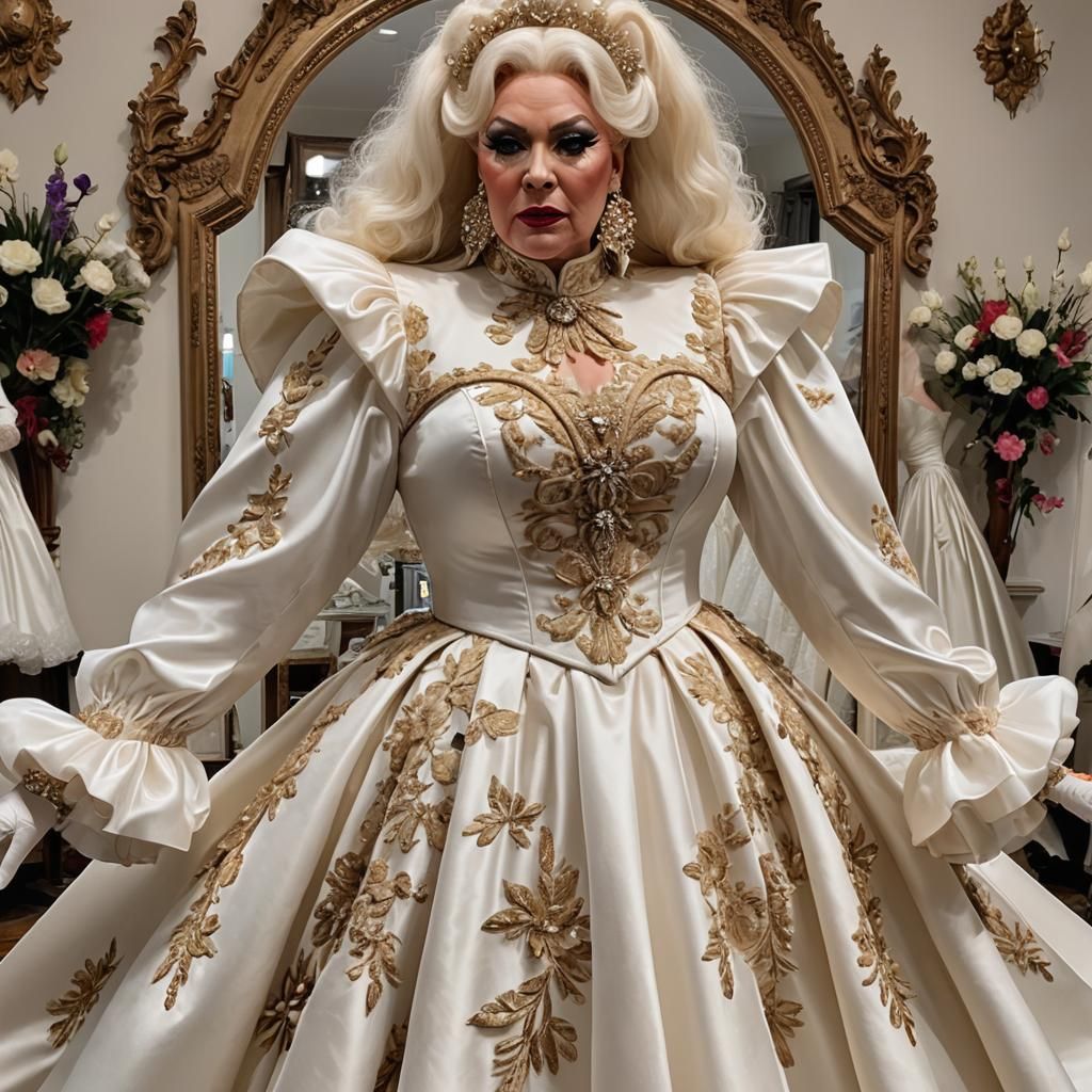 Satin Wonderland: Drag Queen in Couture