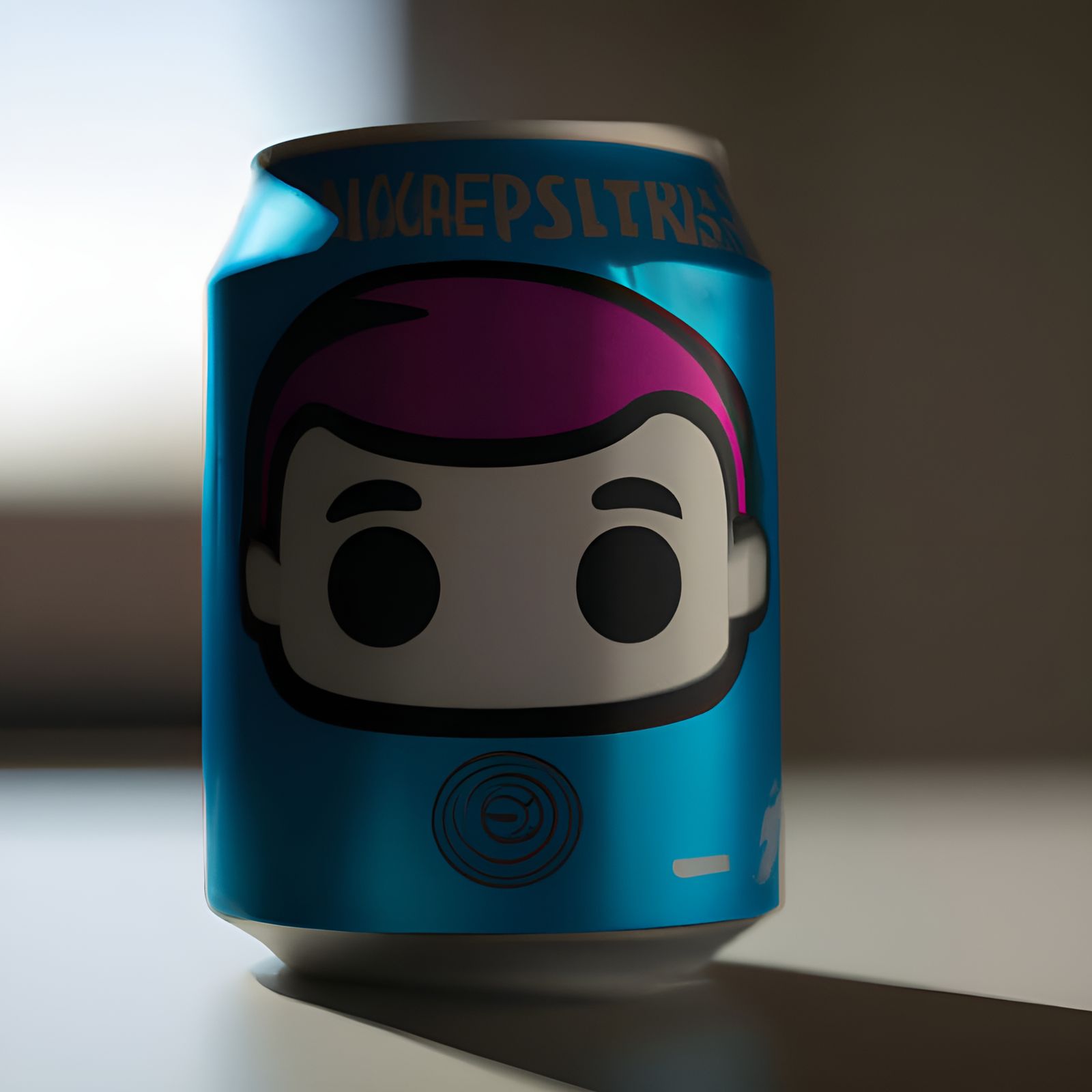 Soda Can Funko Pop, Professional Photography