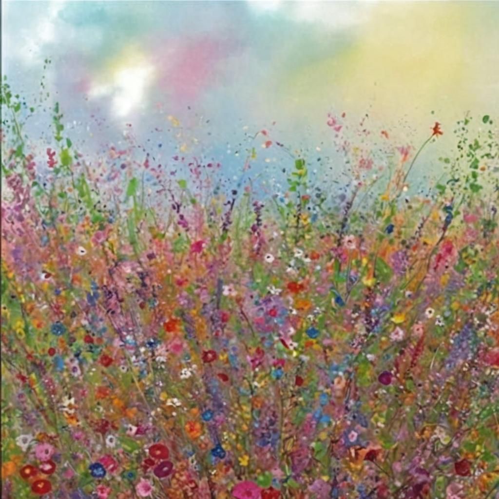 Yvonne Comber style painting