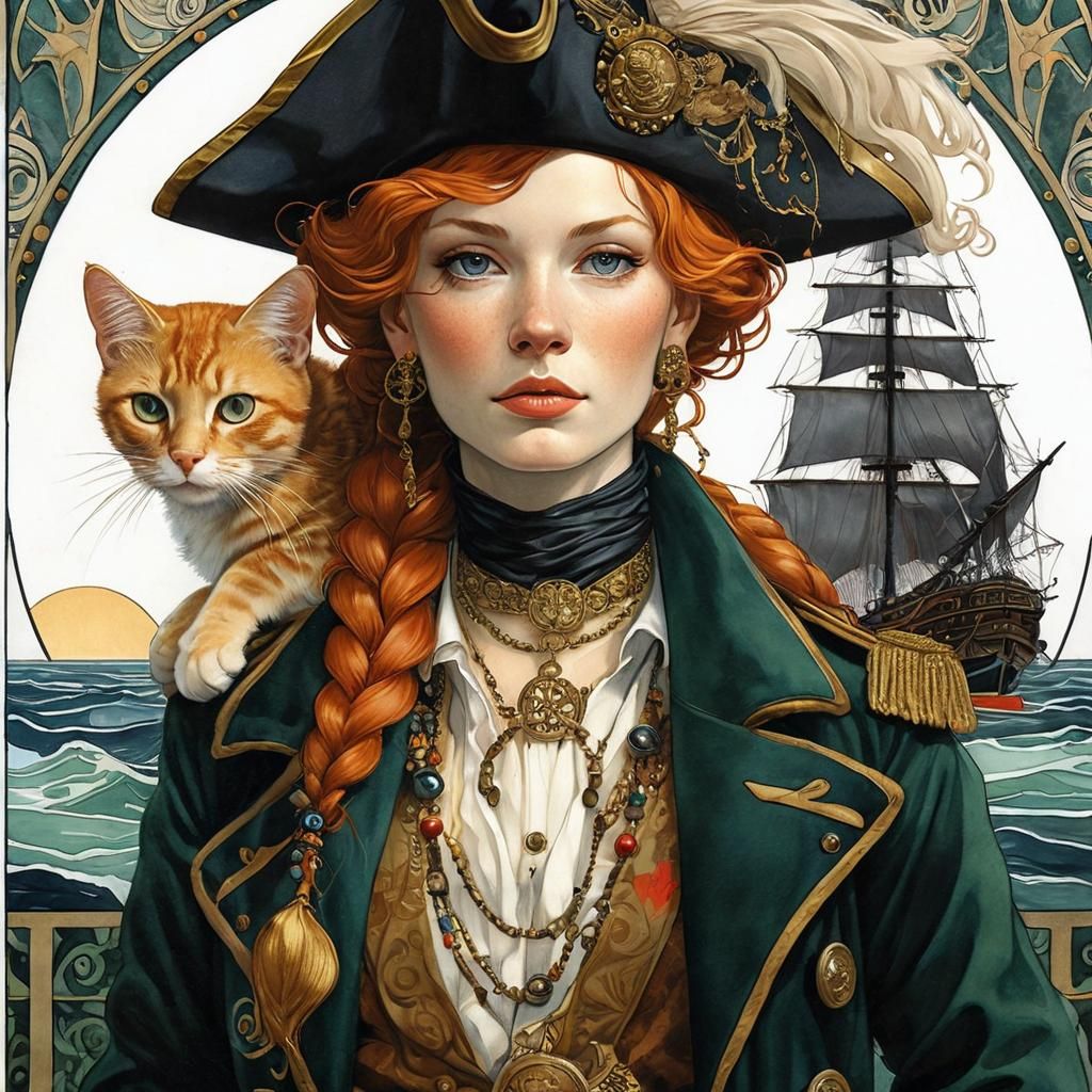 The Crew of the "Harpy" - Red Bess & Sir Rumpelstiltskin aka...