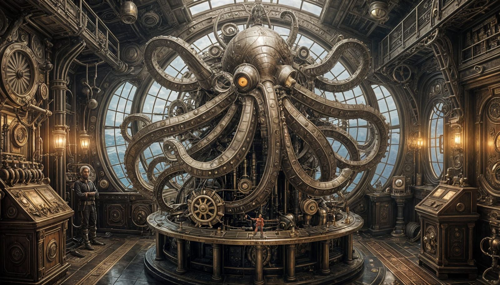 Captain Nemo in the Nautilus' Control Room: A Fusion of Scie...