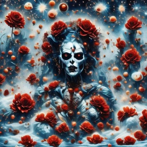 Gothic Horror Candyland with Rococo-Horrorcore Elements