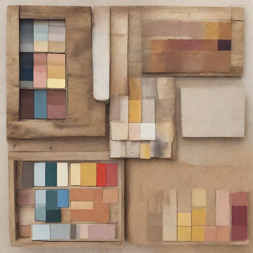 AI Realization of a Pallet Palette