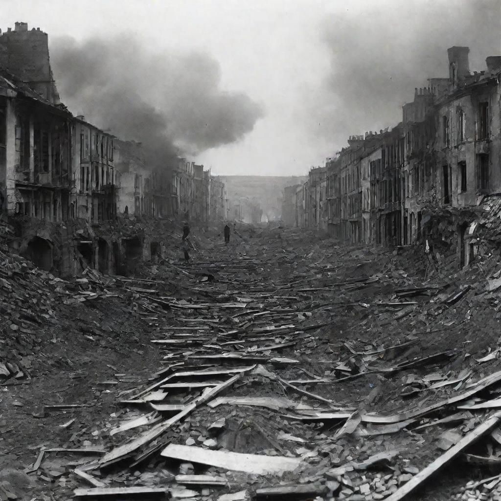 Verdun Aftermath: World War One Devastation